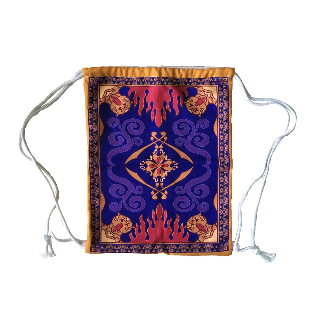 Aladdin Magic Carpet Inspired Drawstring Backpack