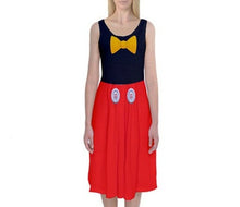 Mickey Mouse Inspired Tank Midi Dress