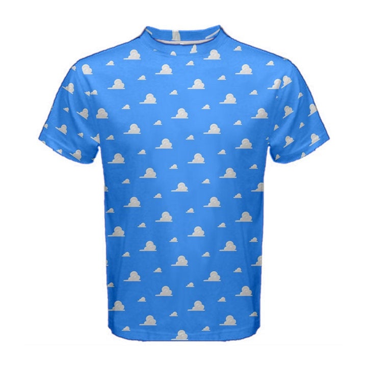Men's Toy Story Cloud Wallpaper Inspired Shirt