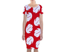 Lilo Inspired Short Sleeve Midi Dress