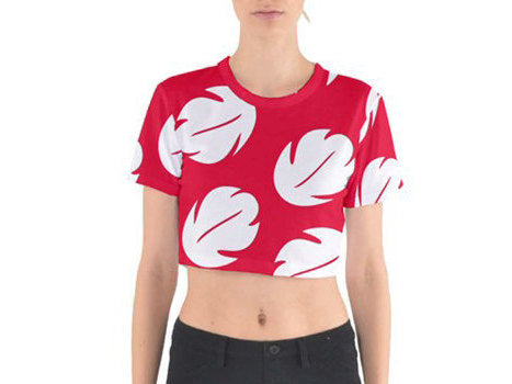 Lilo and Stitch Inspired Crop Top