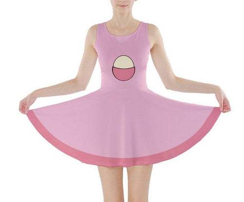 Chansey Pokemon Inspired Skater Dress