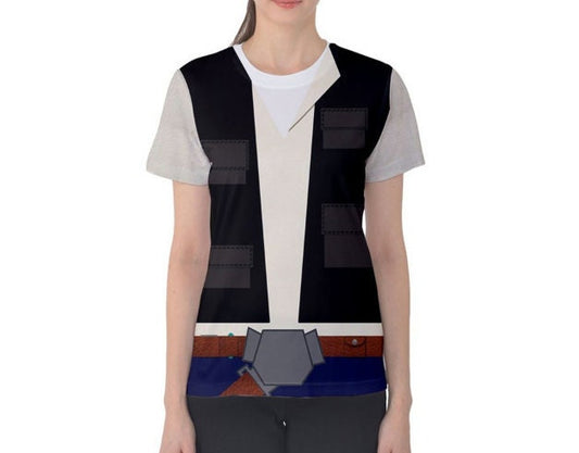 RUSH ORDER: Women's Han Solo Star Wars Inspired Shirt