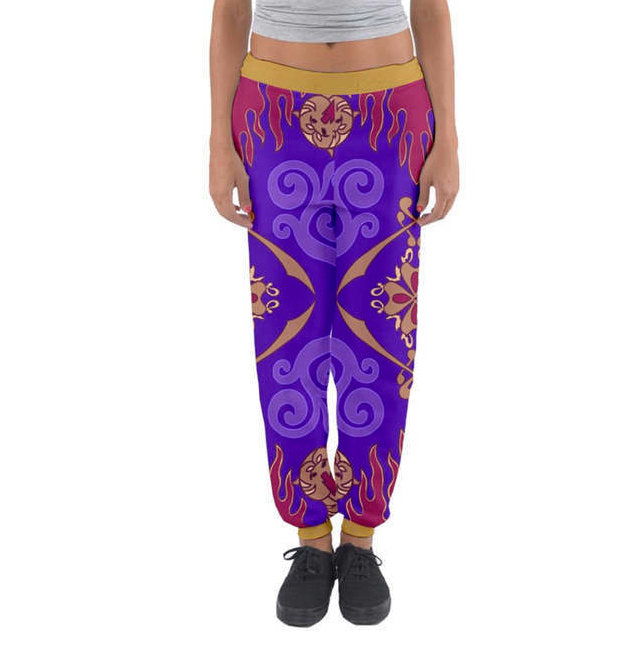 Women's Aladdin Magic Carpet Inspired Joggers Sweatpants