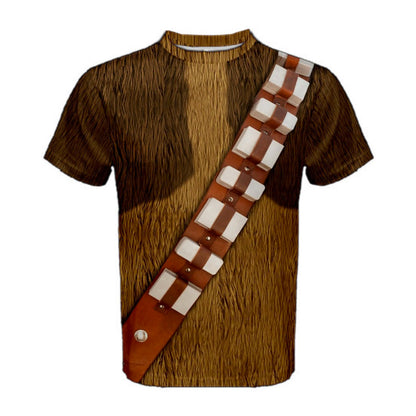 Men&#39;s Chewbacca Star Wars Inspired ATHLETIC Shirt
