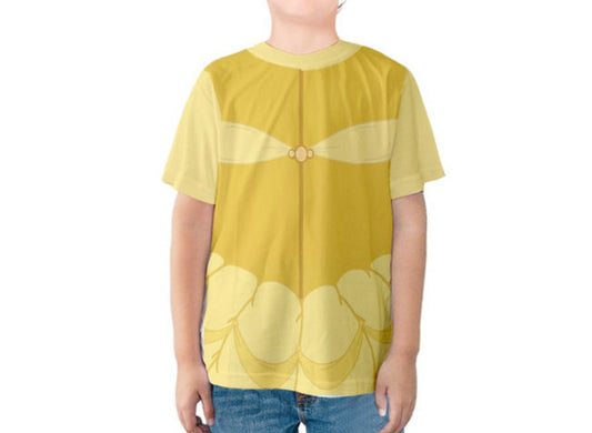Kid&#39;s Belle Beauty and the Beast Inspired Shirt