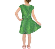 Kid&#39;s Tinker Bell Inspired Short Sleeve Dress