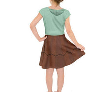 Kid&#39;s Vanellope Von Schweetz Wreck-It Ralph Inspired Short Sleeve Dress