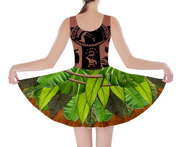 RUSH ORDER: Maui Moana Inspired Skater Dress