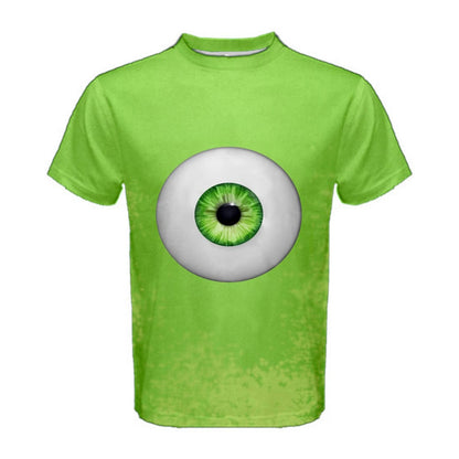 Men&#39;s Mike Wazowski Monsters Inc Inspired ATHLETIC Shirt