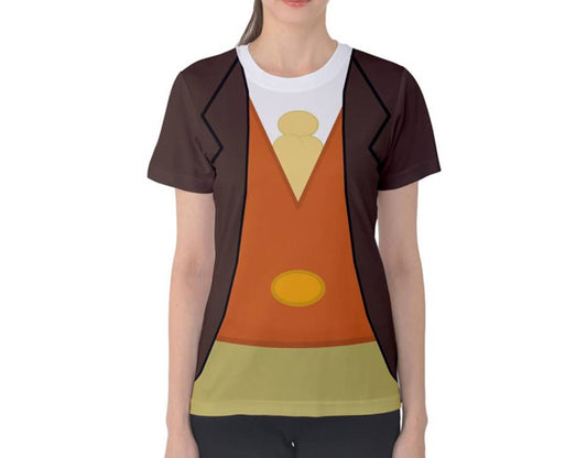 RUSH ORDER: Women's Jiminy Cricket Pinocchio Inspired Shirt