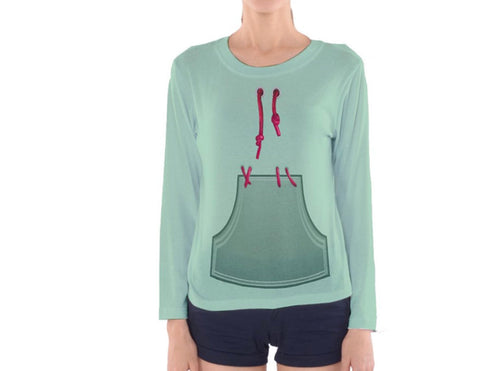 Women's Vanellope Von Schweetz Wreck-It Ralph Inspired Long Sleeve Shirt