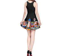 It&#39;s A Small World Inspired Sleeveless Dress
