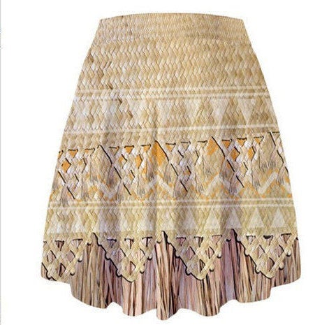 Moana Inspired High Waisted Skirt
