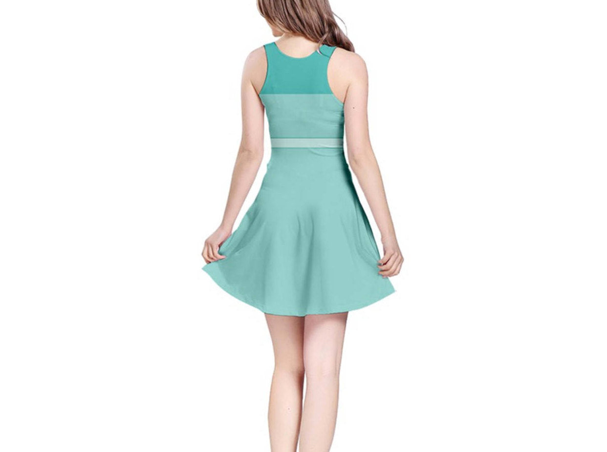 Princess Jasmine Aladdin Inspired Sleeveless Dress