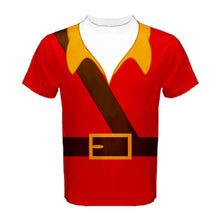 Men&#39;s Gaston Beauty and the Beast Inspired ATHLETIC Shirt