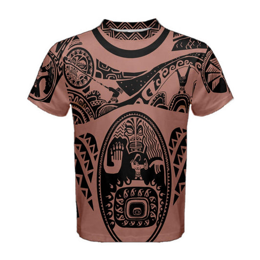 Men&#39;s Maui (No Necklace) Moana Inspired ATHLETIC Shirt