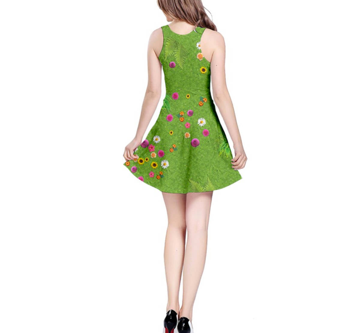 Te Fiti Moana Inspired Sleeveless Dress