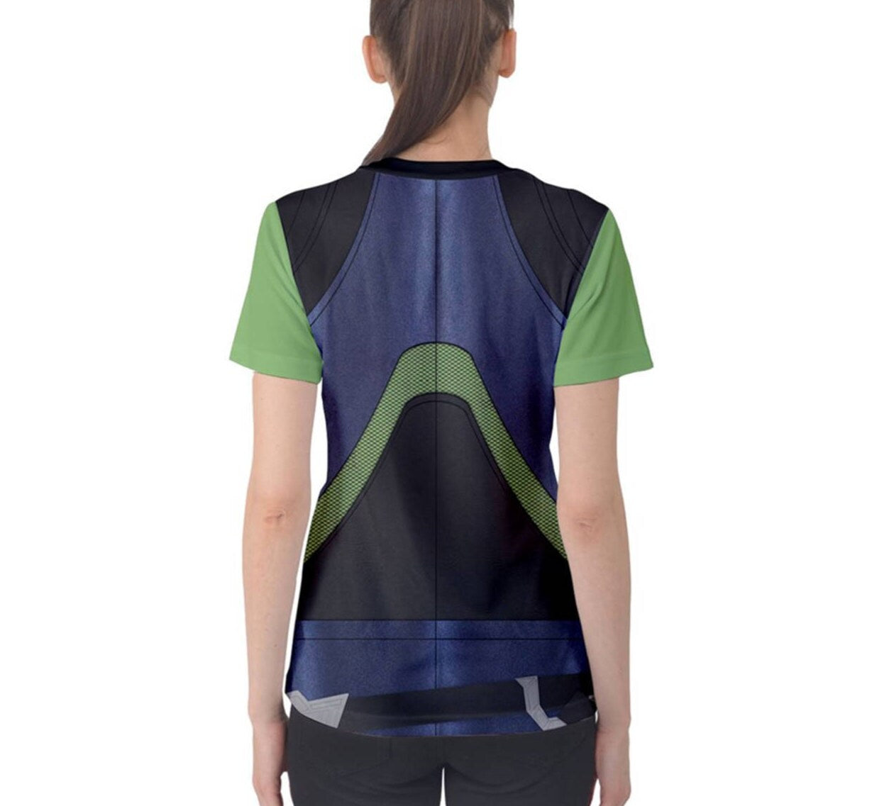 RUSH ORDER: Women's Gamora Guardians of the Galaxy Inspired ATHLETIC Shirt