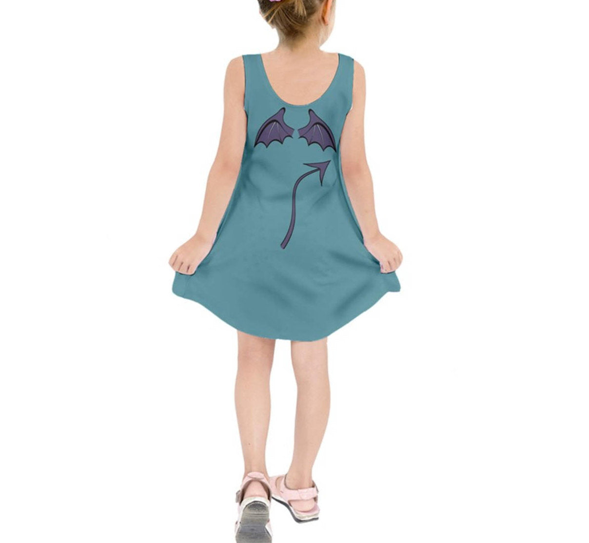 Kid&#39;s Panic Hercules Inspired Sleeveless Dress
