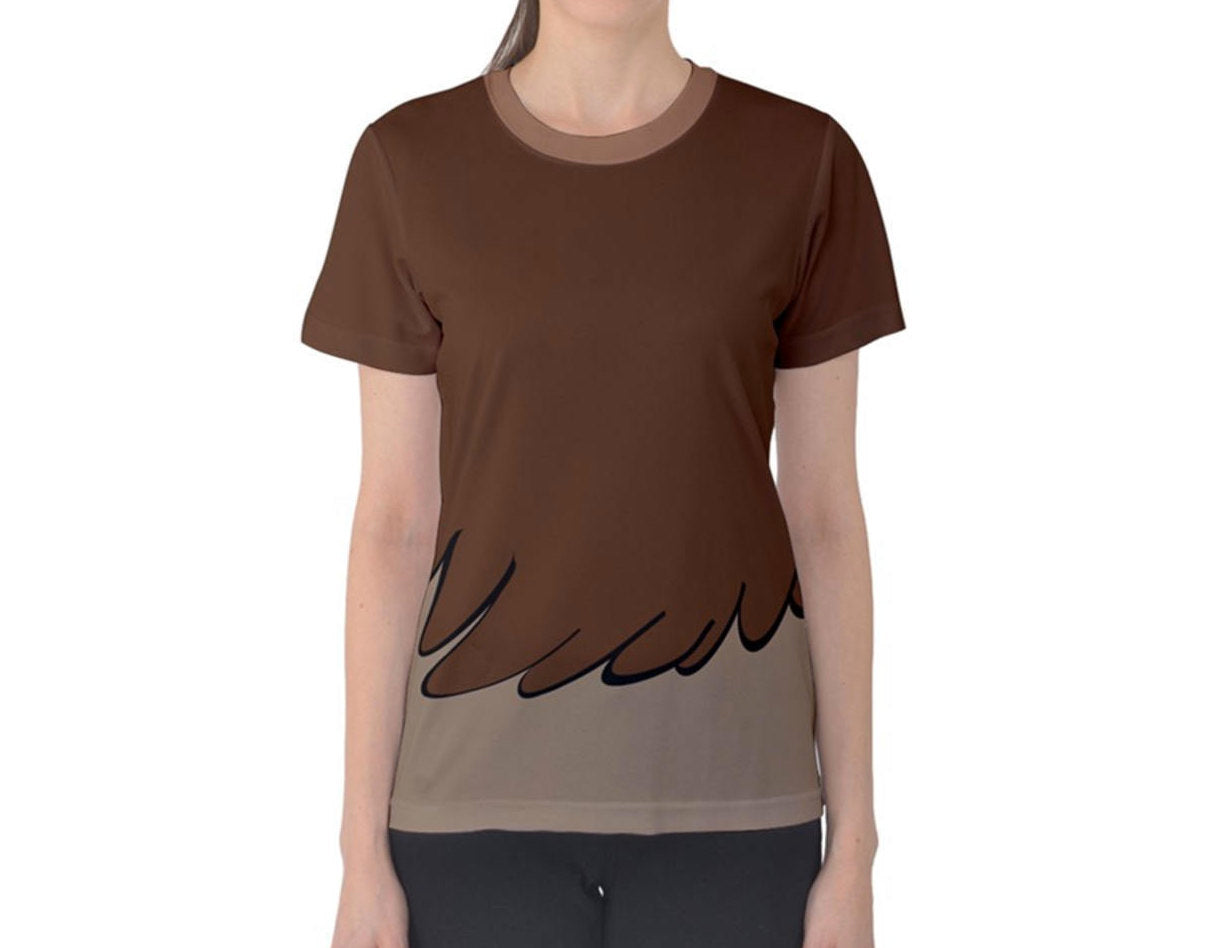 Women&#39;s Fifi Feather Duster Beauty and the Beast Inspired Shirt