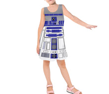 Kid&#39;s R2D2 Star Wars Inspired Sleeveless Dress