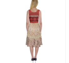 Moana Inspired Tank Midi Dress