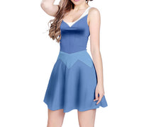 Aurora Sleeping Beauty Blue Inspired Sleeveless Dress