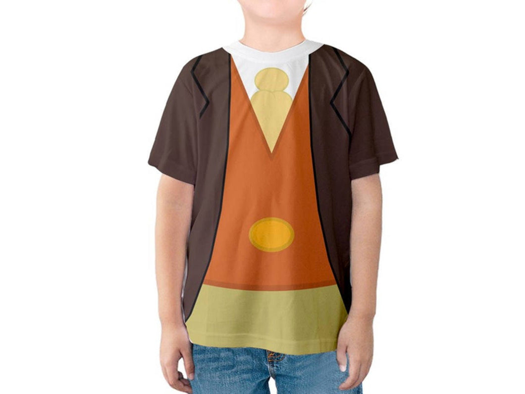 Kid's Jiminy Cricket Pinocchio Inspired Shirt