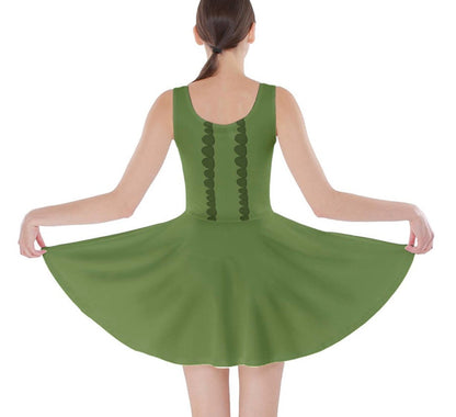 RUSH ORDER: Peter Pan Tick Tock Crocodile Inspired Skater Dress