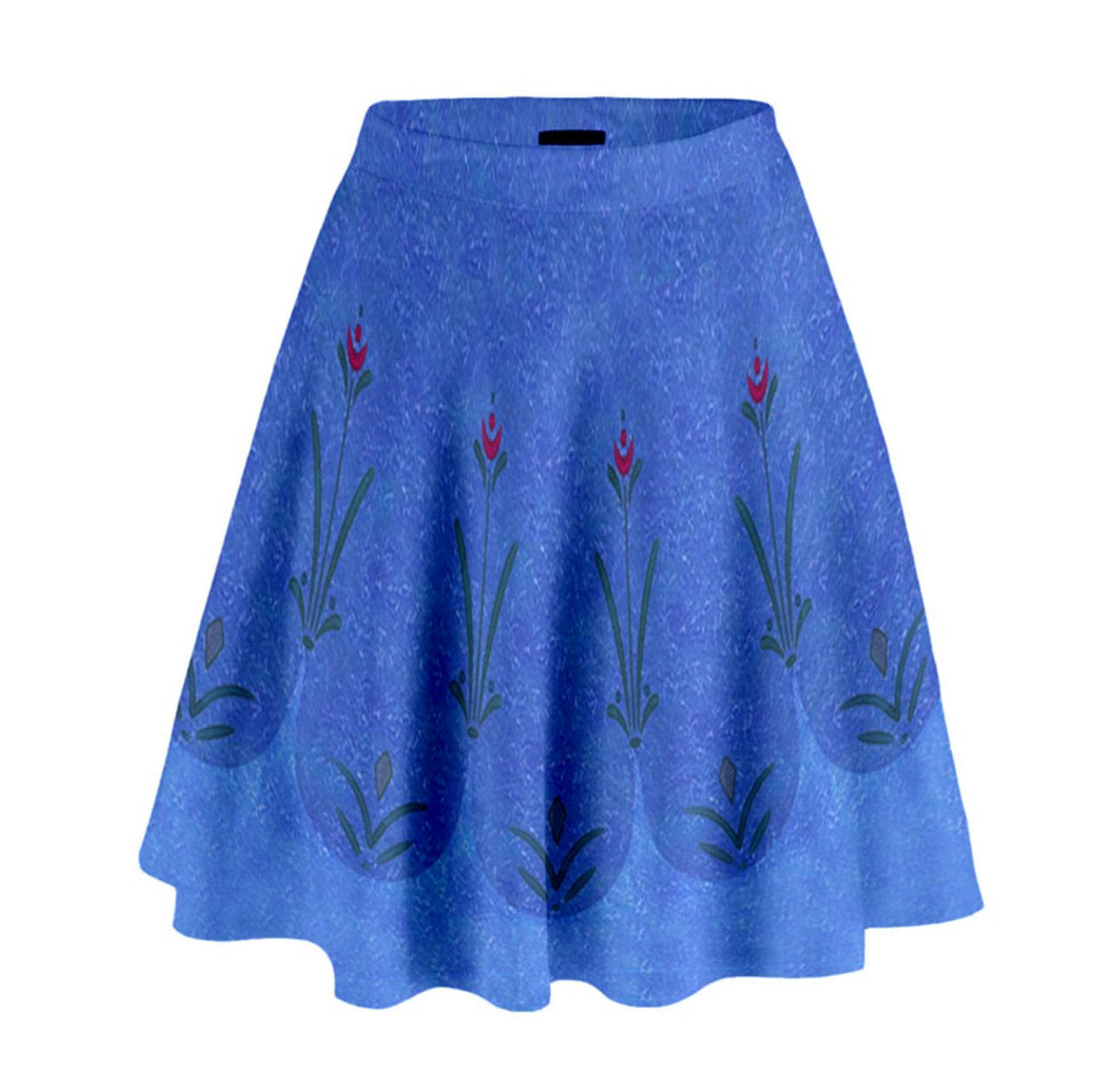 Anna Frozen Inspired High Waisted Skirt