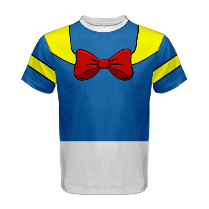Men's Donald Duck Inspired ATHLETIC Shirt