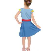 Kid&#39;s Genie Aladdin Inspired Short Sleeve Dress