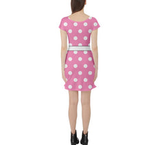 Minnie Inspired Short Sleeve Skater Dress