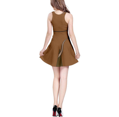 Great Mouse Detective Inspired Sleeveless Dress
