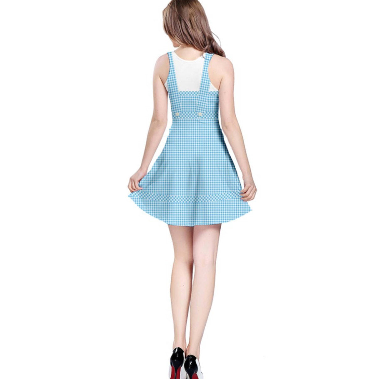 Dorothy Wizard of Oz Inspired Sleeveless Dress