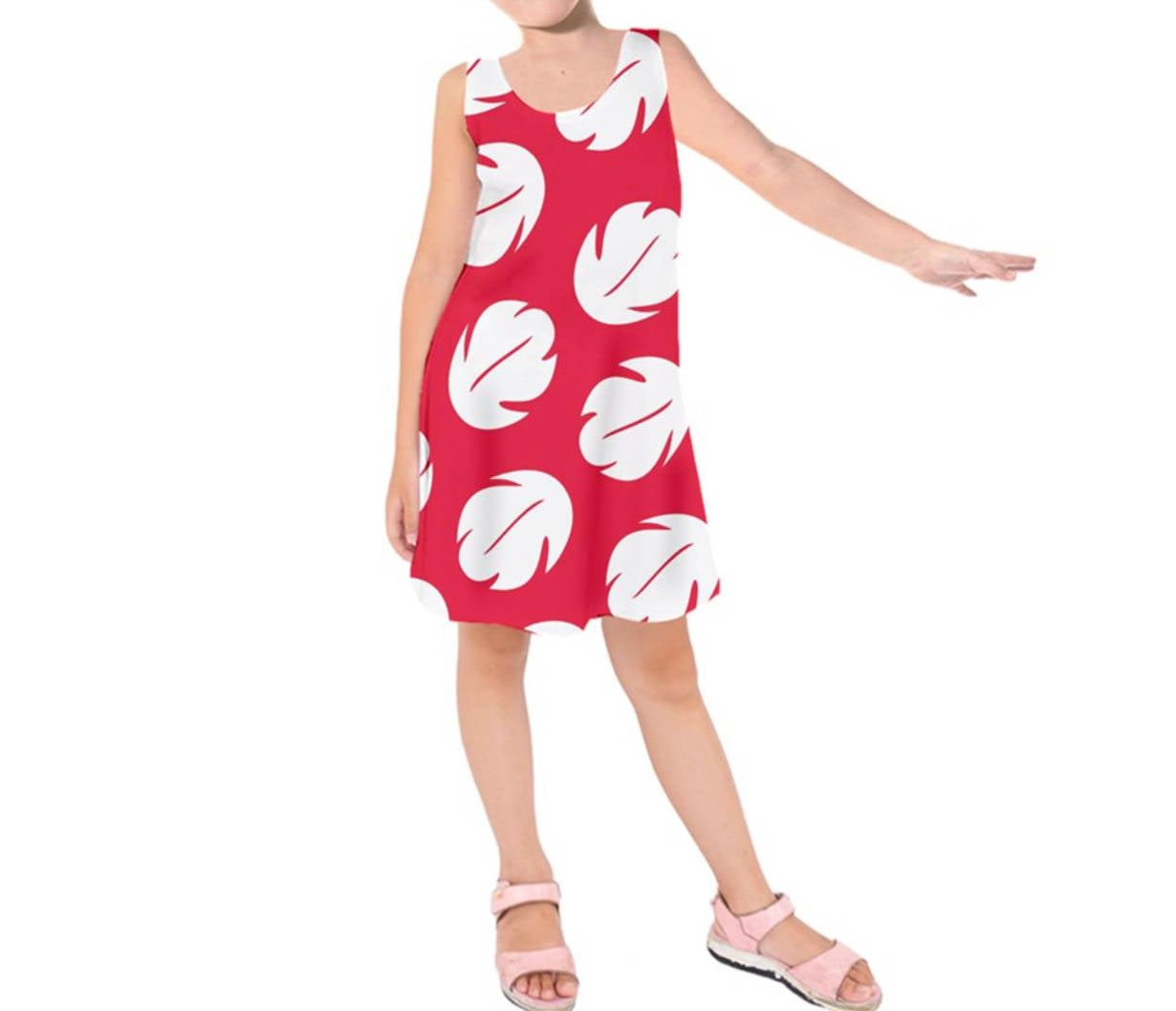 Kid&#39;s Lilo and Stitch Inspired Sleeveless Dress