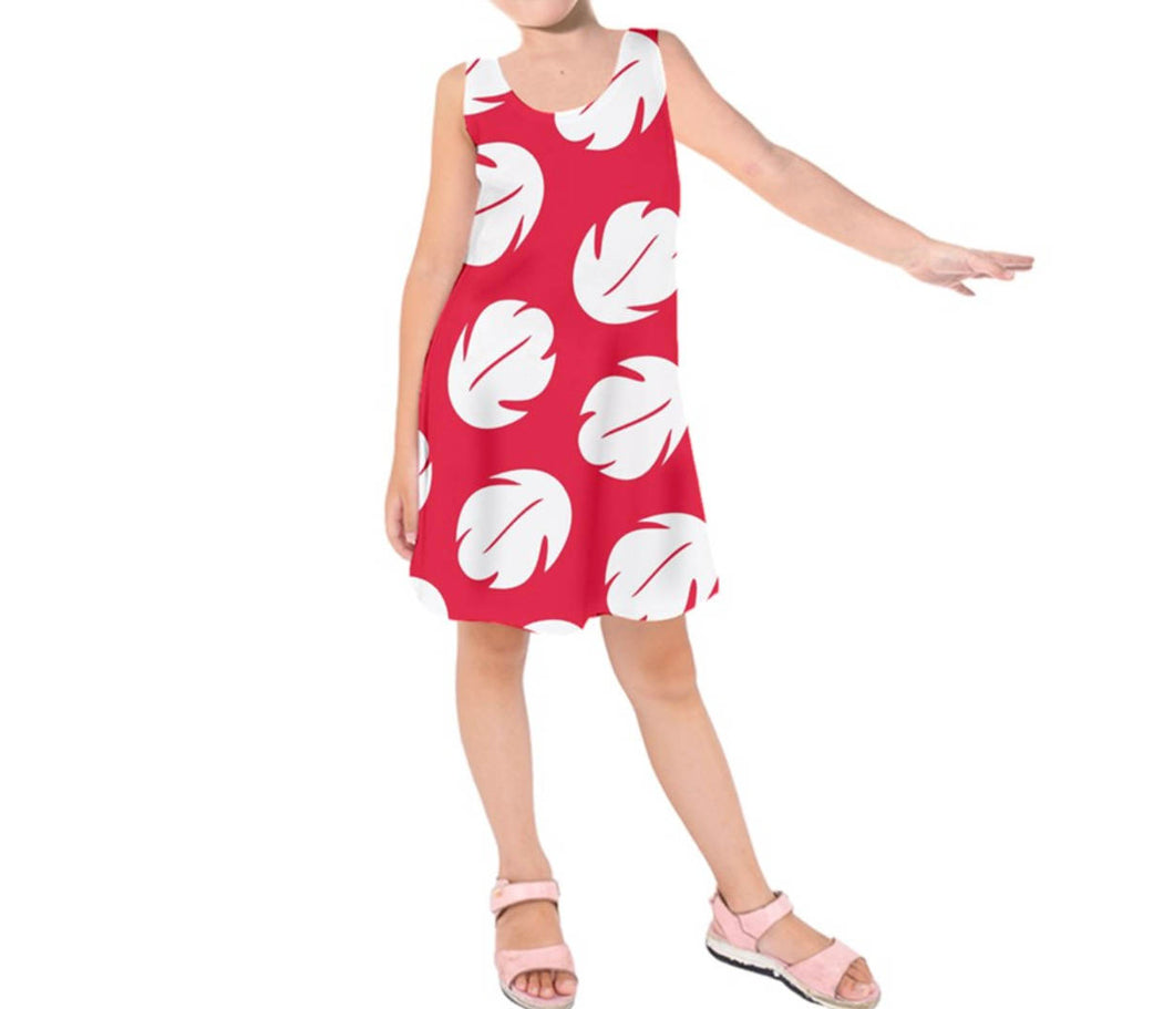 Kid's Lilo and Stitch Inspired Sleeveless Dress
