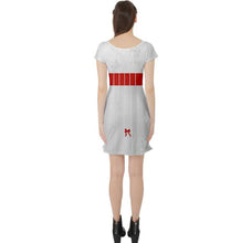 Mary Poppins Inspired Short Sleeve Skater Dress