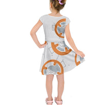 Kid&#39;s BB-8 Star Wars Inspired Short Sleeve Dress
