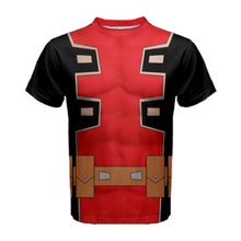 Men&#39;s Deadpool Inspired ATHLETIC Shirt