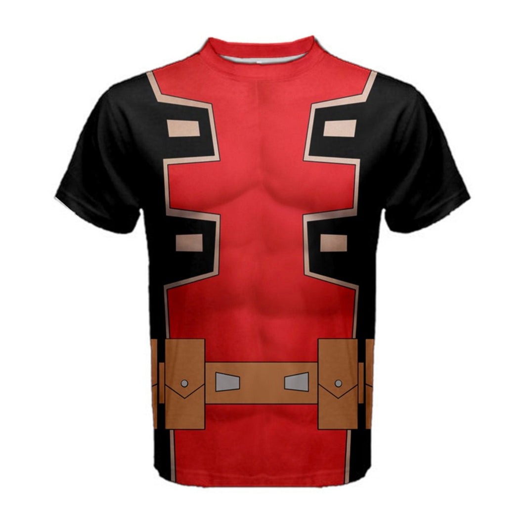 Men's Deadpool Inspired ATHLETIC Shirt