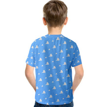Kid&#39;s Andy&#39;s Room Toy Story Cloud Wallpaper Inspired Shirt