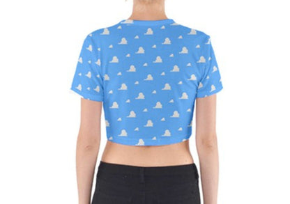 Toy Story Wallpaper Inspired Crop Top