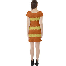 George Sanderson Monsters Inc Inspired Short Sleeve Skater Dress