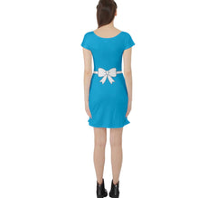Alice in Wonderland Inspired Short Sleeve Skater Dress
