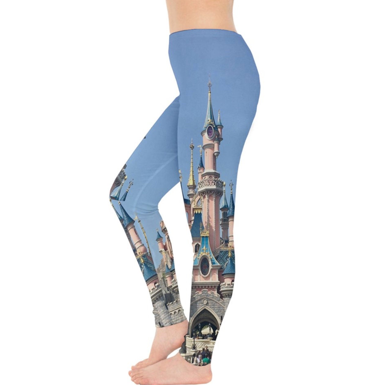 Disneyland Paris Castle Inspired Leggings