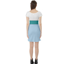 Thumbelina Inspired Short Sleeve Skater Dress