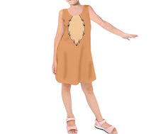 Kid&#39;s Lady Lady and the Tramp Inspired Sleeveless Dress