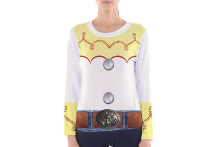 Women&#39;s Jessie Toy Story Inspired Long Sleeve Shirt